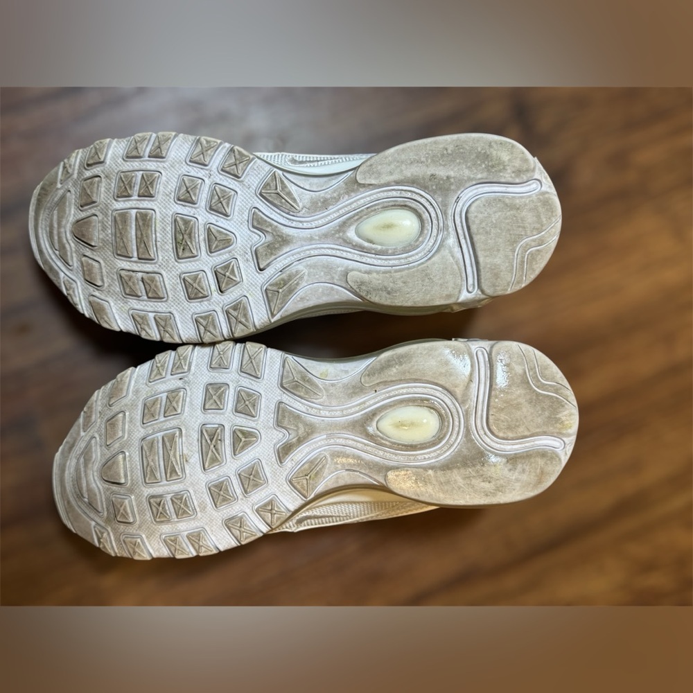 Nike Air Max 97 Cream White Sneakers – Size 6 Women’s - Picture 4 of 8